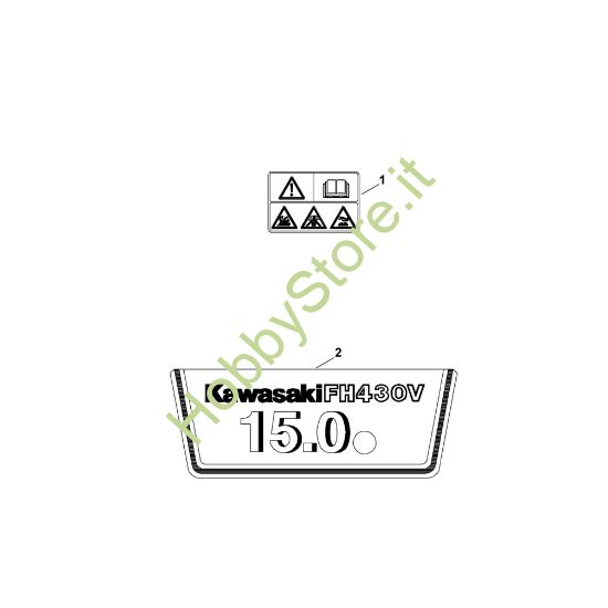 Picture of M - Etichetta adesiva FH430V-AS54